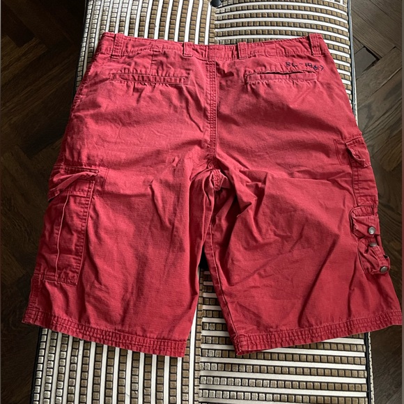 Polo Ralph Lauren Red Cargo Shorts - Picture 2 of 10
